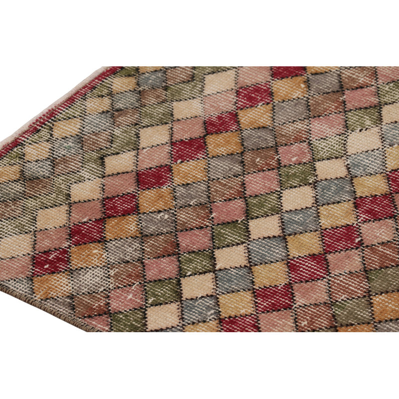 Vintage One-of-a-Kind 2'4X5'10 Hand Knotted Area Rug