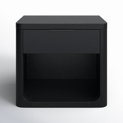 Altus 1 Drawer Wood Nightstand