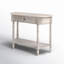 Danielle Marble 40" one- drawer Console Table-1037264154