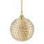 Orbis 4'' Handmade Geometric Metal Ball Ornament-46478627