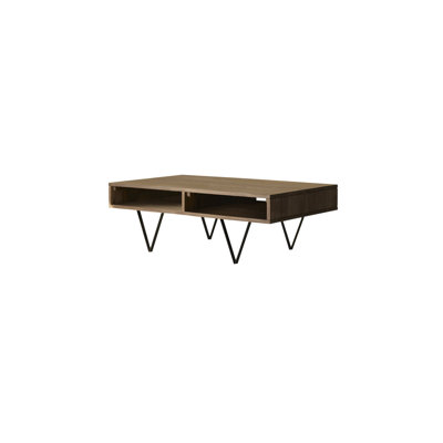 Metric Solid Wood Coffee Table