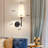 Solid Brass Led Armed Sconce