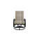 Chaise berçante pivotante réglable avec coussins Askar