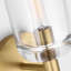 Thom Filicia Hartley Bathroom Bedroom Wall Fixture With Clear Shade-1060034831-1060034826-1060034825
