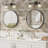 Molly Easy French Cleat Mounting Metal Alloy Wall Round Vanity And Dresser Bathroom Mirror-106917547-106917543