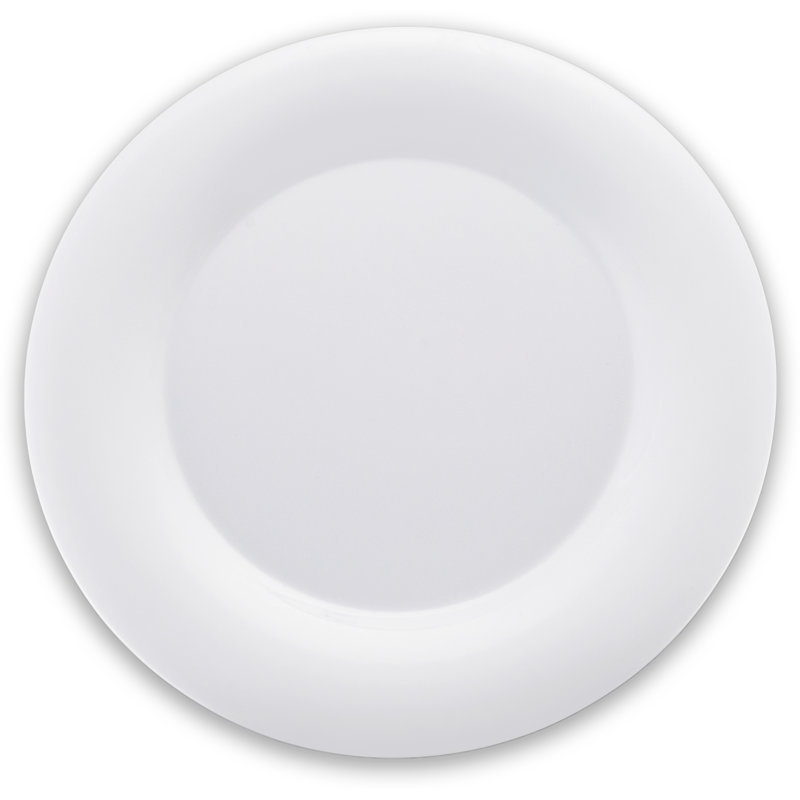 Sierrus™ 12" Melamine Dinner Plate, White