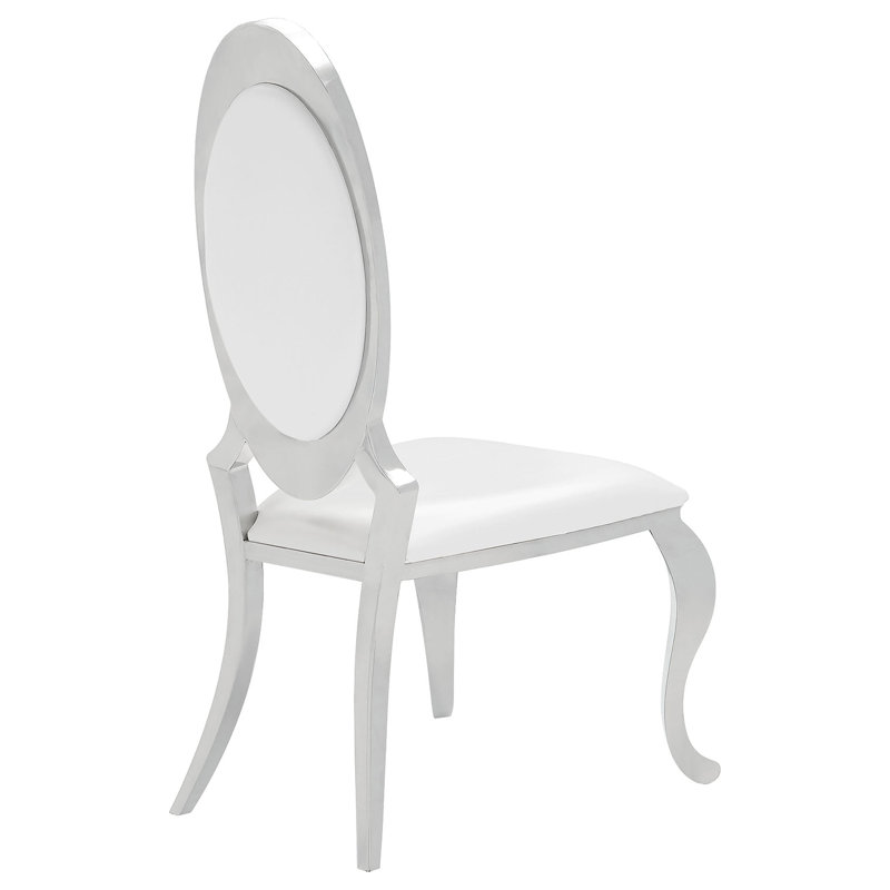 Ensemble de 2 chaises d'appoint en polyuréthane à dossier très long Westhampton