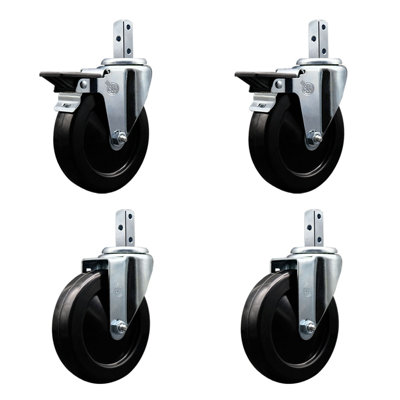 Hard Rubber Casters