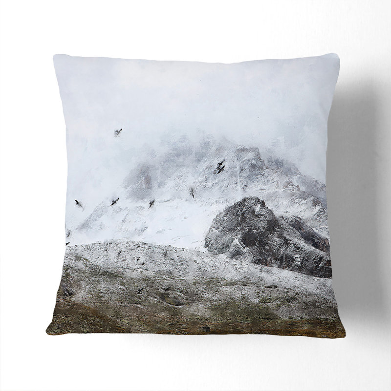 Square Cushion, 40cm H x 40cm W x 15cm D, Stone
