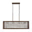 4-Light Kitchen Island Handcrafted Crystal Chandelier 