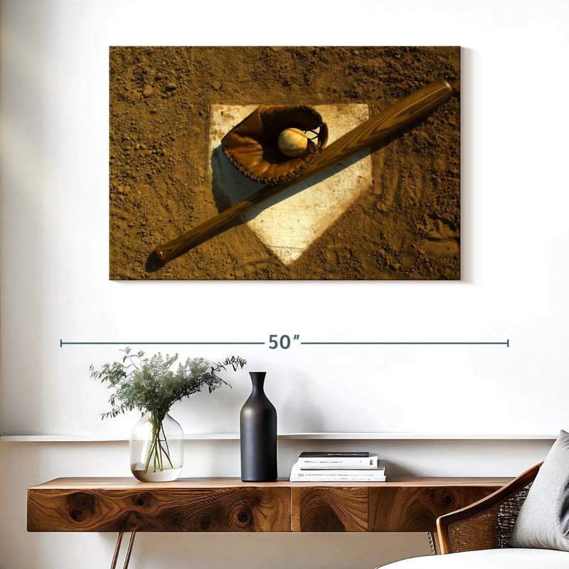 Sireci Baseball Play, 26" H x 39" W
