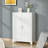 Industrial Storage Cabinet Steel Garage Cabinet with Double Doors and Adjustable Shelves-1993554284