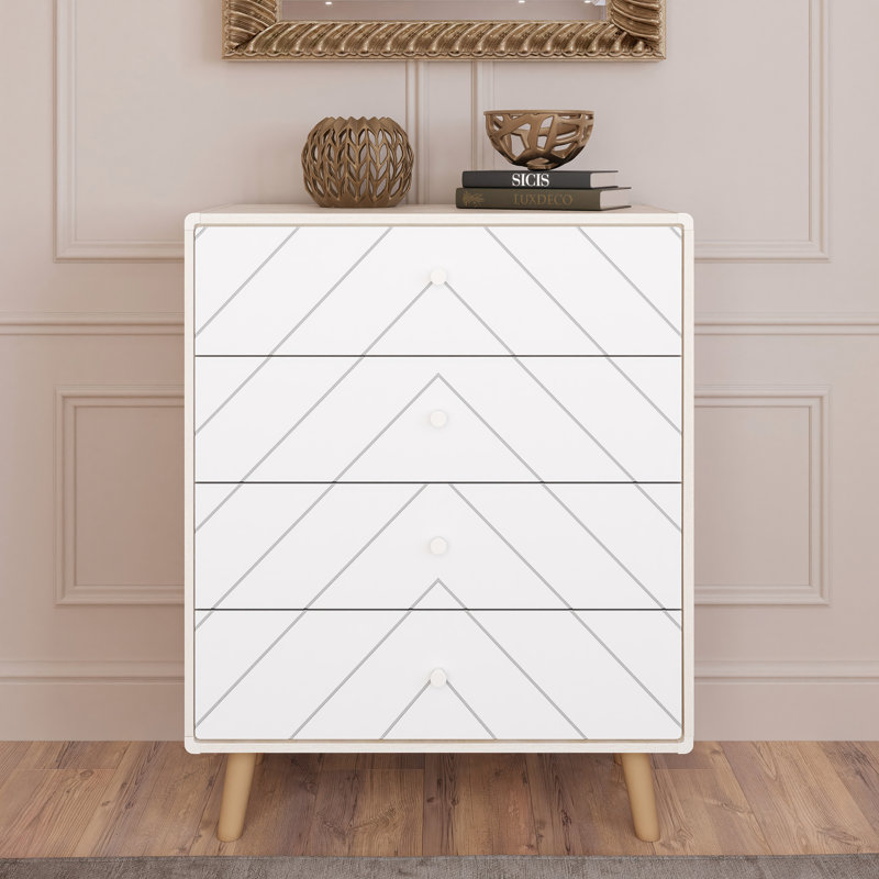 78cm W 4 - Drawer Chest of Drawers