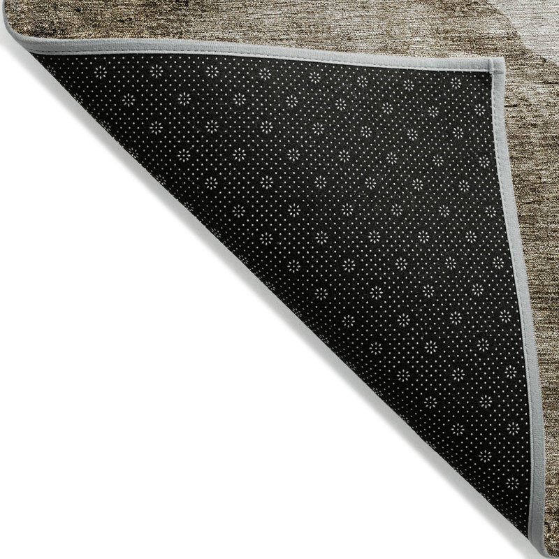 Chieu Washable Abstract Indoor / Outdoor Rug, Rectangle 3' x 5'