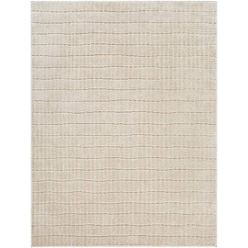 Our PNW Home x Livabliss Boho Scandi High Pile Light Beige Area Rug, Runner 2'7.5" x 7'2.61"