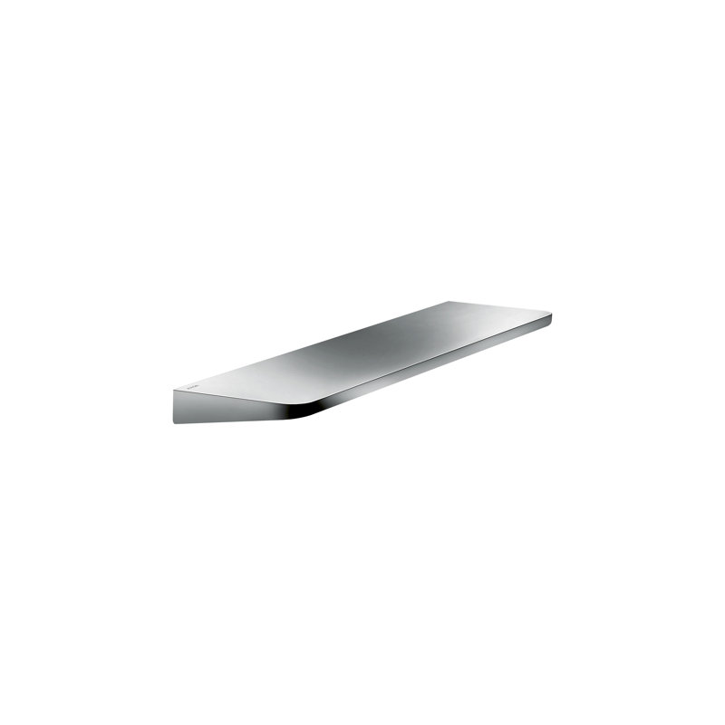 Universal Circular Wall Mounted Shower Shelf, Chrome