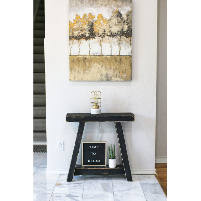 Console en bois massif de 30 po Doras