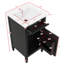 Meuble-lavabo de 20 pouces avec lavabo - tiroir inclinable, pieds en bois massif, tablette réglable - armoire autoportante moderne pour petite salle de bain, boutons en alliage de zinc-1966938715