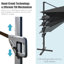 Parasol en porte-à-faux 120 po Abdullatif-74299570
