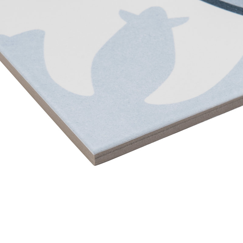 Carreau de porcelaine pour plancher et mur 9-3 / 4 po x 9-3 / 4 po Merola