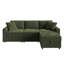 Canapé-lit modulaire Brunella Corduroy-592591231