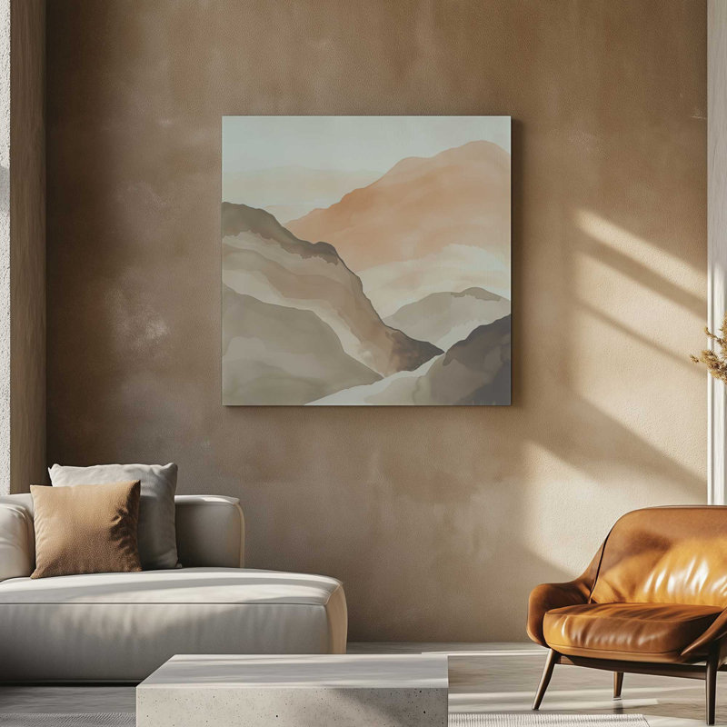 Amber Horizons II, reproduction, Toile tendue, H 12 po x l 12 po x P 1,25 po