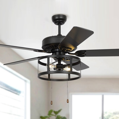 Leonard 52'' Ceiling Fan with Light Kit