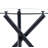 Xander Round Glass Table w/ Stainless Steel Legs for Kitchen, Living Room, Small Spaces & Breakfast Nooks-821732361-840031887
