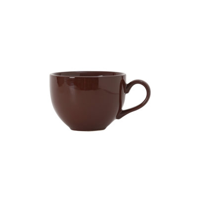 Eggshell Vitrified China Cappuccino Cup