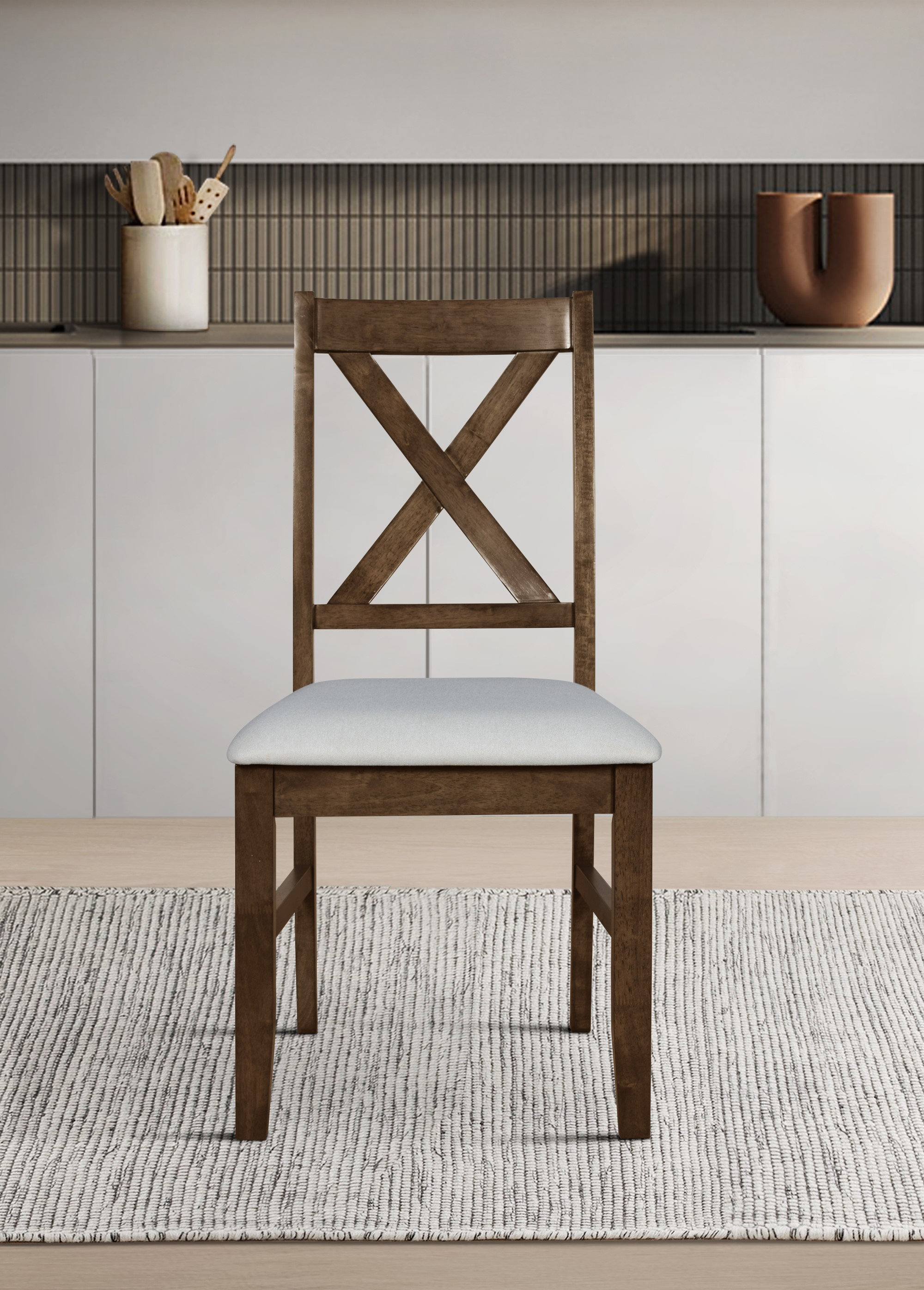 Laurel Foundry Modern Farmhouse® Shawn Cross Back Dining Chair
