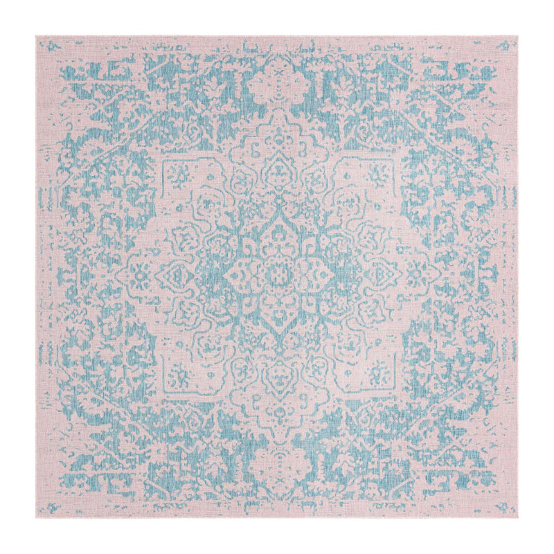 Jill Zarin Dubai Indoor/Outdoor Rug, Square 10'8"