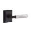 Select Round Single Dummy Door Lever with Square Rosette-1637228714