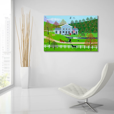 Fresh Apple Pie Tonight' by Susan Henke Fine Art, Acrylic Glass Wall Art