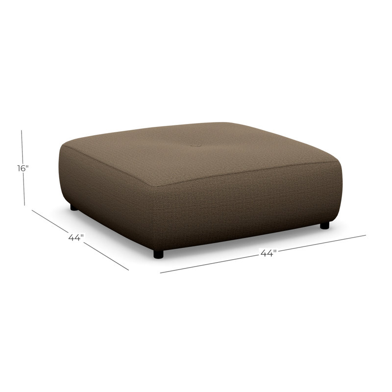 Pouf Square Ottoman, Sugar Shack 120511