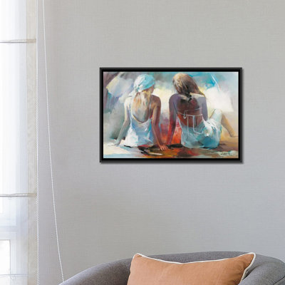 " Two Girl Friends I " Oil