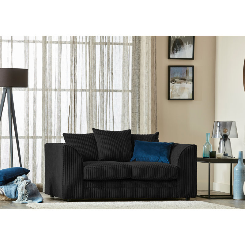 Simsbury 2 - Piece Living Room Set, Black