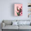 «Treechild Pink Tulips», art sur toile-2132349496