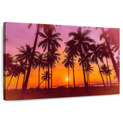 Silhouette de coucher de soleil Gillard