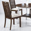 Ensemble de table ronde avec 4 chaises