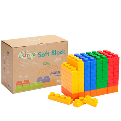 Soft Plastic Stacking Building Blocks