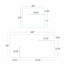 Lines 24x24 Matte Brass Inlay Porcelain Tile-1879258256