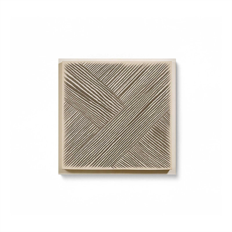 Impression sur toile Modern Modern Illusion III, Toile tendue, H 12 po x l 12 po x P 1,25 po