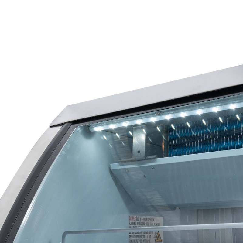 47 in. Deli Display Refrigerator in Stainless Steel - 18 Cu Ft. RD18C-SS