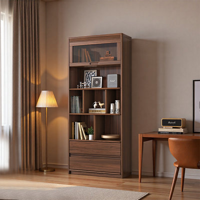 Bibliothèque de rangement de style européen