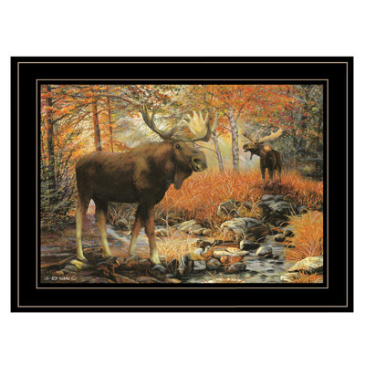 Call of the Wild Framed Wall Art for Living Room, Home Wall Decor by Ed Wargo