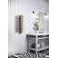 Michelle Heated Towel Rail in Two Tones-574077710-574077937