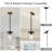 Levona 1-Light Pendant Light with Seed Glass for Kitchen Island (Matte Black Finish)-308024907