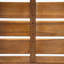 Ensemble de chaises d'extérieur en bois d'acacia (ensemble de 2)