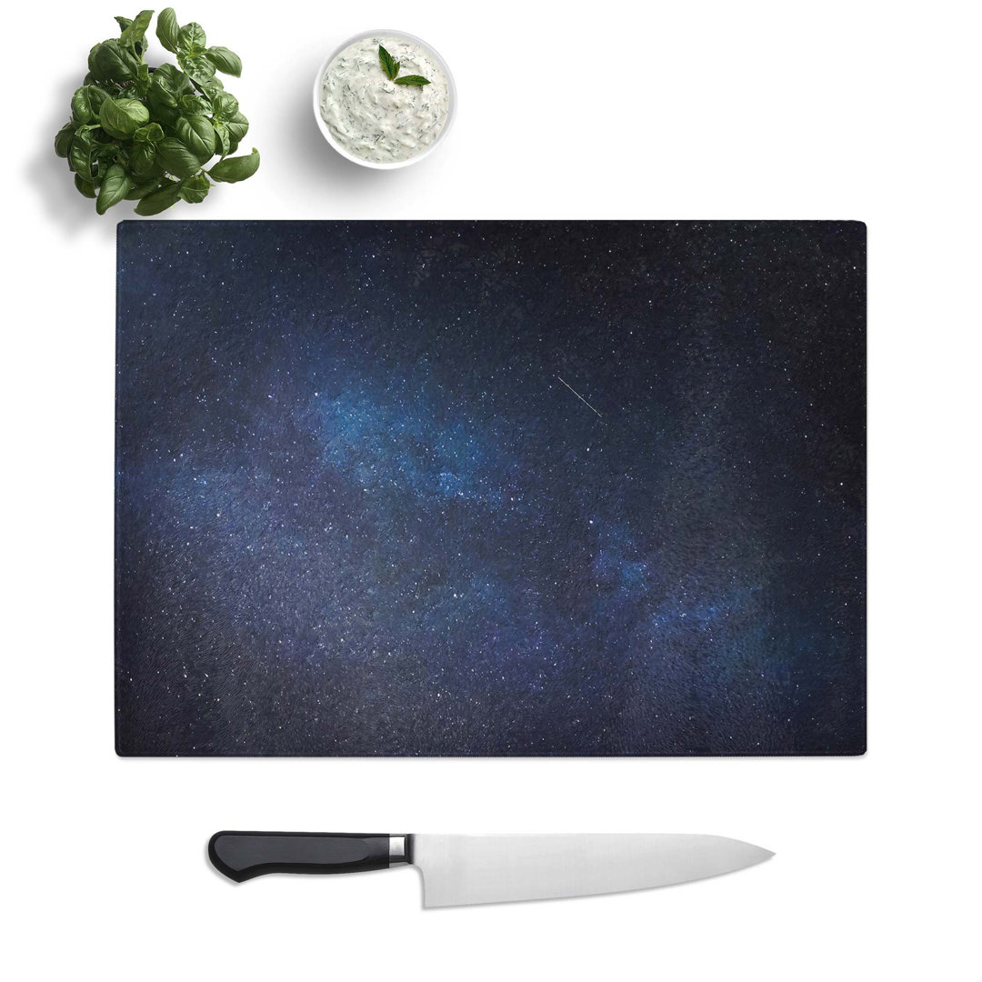 Tempered Glass Universe Vol.54 in Abstract Chopping Board