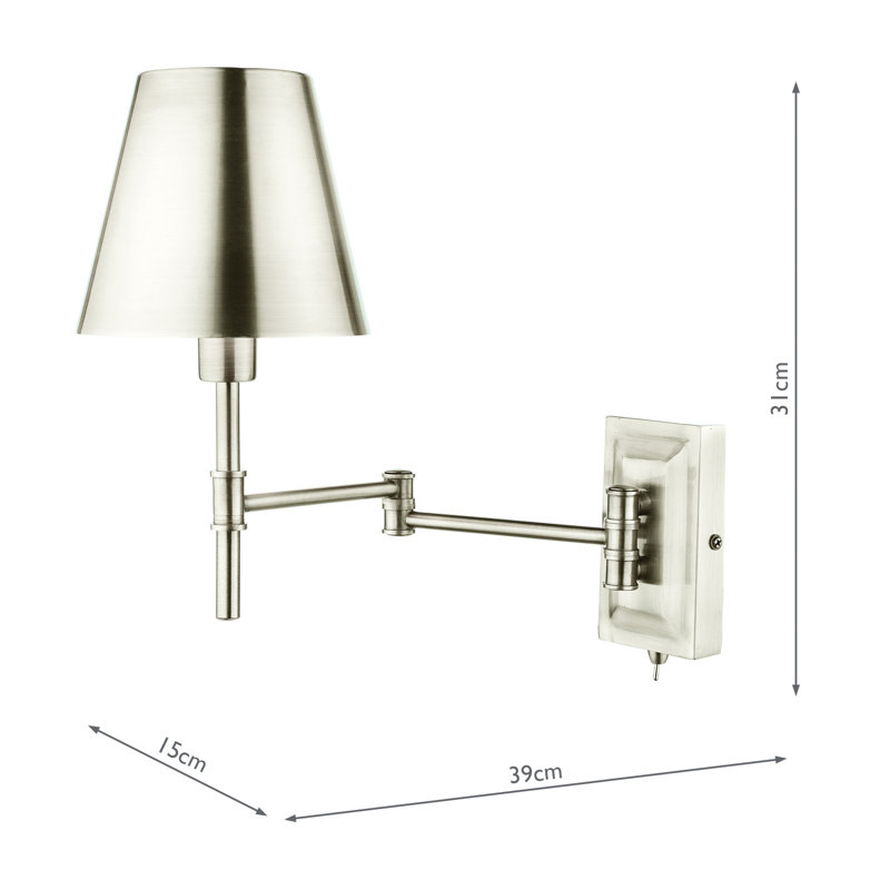 Amadu Swing Arm Sconce